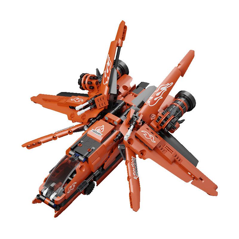 ONEBOT MITU MI OBIJP102AIQI 102AIQI non  4 LOẠI MÁY BAY CHIẾN ĐẤU CẢM GIÁC CƠ THỂ QIONGQI FEILIAN THUNDER VÀ SUZAKU bộ đồ chơi xếp lắp ráp ghép mô hình  Kỹ Thuật Công Nghệ Cao Mô Hình Phương Tiện 500 khối