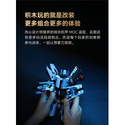 ONEBOT MITU MI OBIJP102AIQI 102AIQI non  4 LOẠI MÁY BAY CHIẾN ĐẤU CẢM GIÁC CƠ THỂ QIONGQI FEILIAN THUNDER VÀ SUZAKU bộ đồ chơi xếp lắp ráp ghép mô hình  Kỹ Thuật Công Nghệ Cao Mô Hình Phương Tiện 500 khối