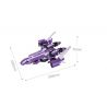 ONEBOT MITU MI OBIJP102AIQI 102AIQI non  4 LOẠI MÁY BAY CHIẾN ĐẤU CẢM GIÁC CƠ THỂ QIONGQI FEILIAN THUNDER VÀ SUZAKU bộ đồ chơi xếp lắp ráp ghép mô hình  Kỹ Thuật Công Nghệ Cao Mô Hình Phương Tiện 500 khối