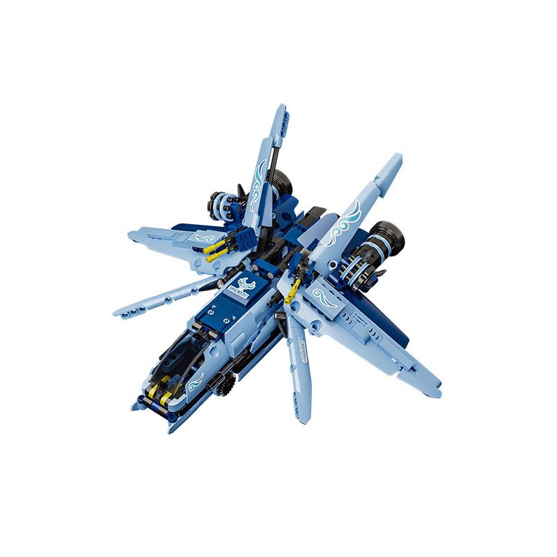 ONEBOT MITU MI OBIJP102AIQI 102AIQI non  4 LOẠI MÁY BAY CHIẾN ĐẤU CẢM GIÁC CƠ THỂ QIONGQI FEILIAN THUNDER VÀ SUZAKU bộ đồ chơi xếp lắp ráp ghép mô hình  Kỹ Thuật Công Nghệ Cao Mô Hình Phương Tiện 500 khối