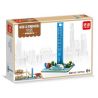 MINGDI LEIBAO K0611 0611 non  4 CÔNG TRÌNH CỔ ĐIỂN Ở THƯỢNG HẢI TÒA NHÀ HSBC QUAN THÁP TRUYỀN HÌNH MINH CHÂU PHƯƠNG ĐÔNG TRUNG TÂM TÀI CHÍNH THẾ GIỚI TRƯNG BÀY QUỐC TẠI WORLD EXPO bộ đồ chơi xếp lắp ráp ghép mô hình Architecture Công Trình Kiến Trúc 807 khối