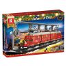 REOBRIX 66034 non  CHUYẾN TÀU GIÁNG SINH bộ đồ chơi xếp lắp ráp ghép mô hình Creator CHRISTMAS TRAIN Sáng Tạo 2822 khối
