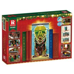 REOBRIX 66033 non  GIÁ SÁCH GIÁNG SINH bộ đồ chơi xếp lắp ráp ghép mô hình Creator MERRY CHRISTMAS Sáng Tạo 3260 khối