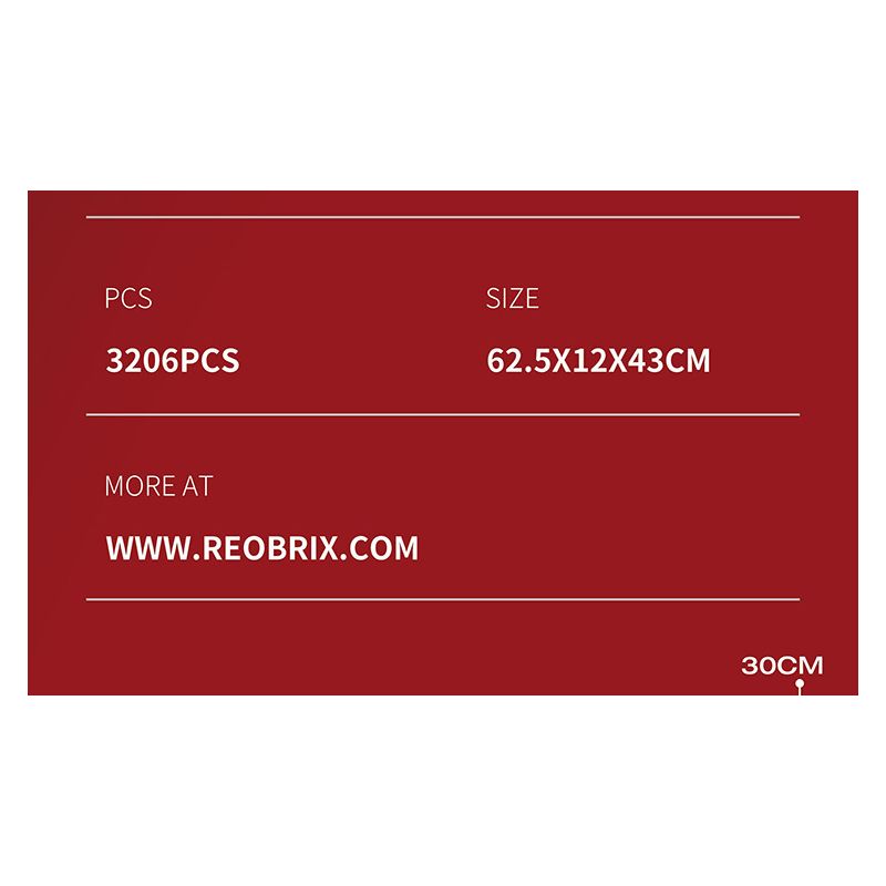 REOBRIX 66033 non  GIÁ SÁCH GIÁNG SINH bộ đồ chơi xếp lắp ráp ghép mô hình Creator MERRY CHRISTMAS Sáng Tạo 3260 khối