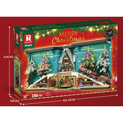 REOBRIX 66033 non  GIÁ SÁCH GIÁNG SINH bộ đồ chơi xếp lắp ráp ghép mô hình Creator MERRY CHRISTMAS Sáng Tạo 3260 khối