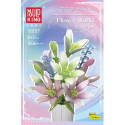 MouldKing 10057 Mould King 10057 non  THẾ GIỚI HOA LILY ĐẦY MÀU SẮC bộ đồ chơi xếp lắp ráp ghép mô hình  FLOWER WORLD Kỹ Thuật Công Nghệ Cao Mô Hình Phương Tiện 1006 khối