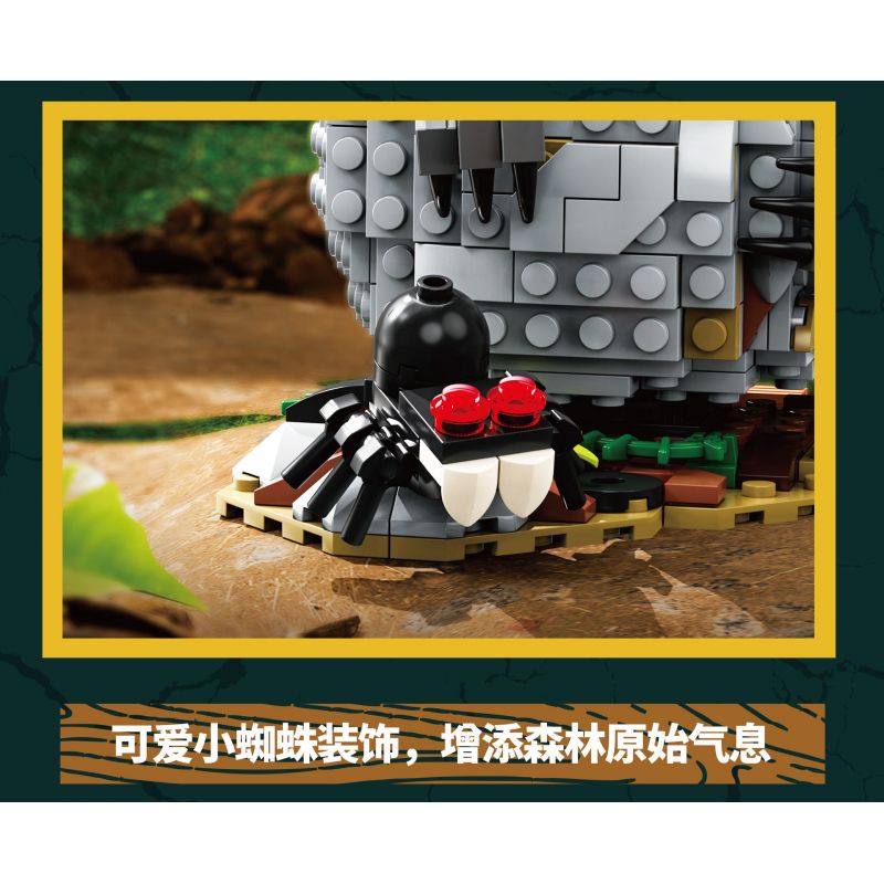 KAIDO KD99009 99009 non  THẾ GIỚI KHỦNG LONG THOÁT KHỎI VỎ 3 MÔ HÌNH VELOCIRAPTOR ANKYLOSAURUS TRICERATOPS bộ đồ chơi xếp lắp ráp ghép mô hình DINOSAUR WORLD 1488 khối