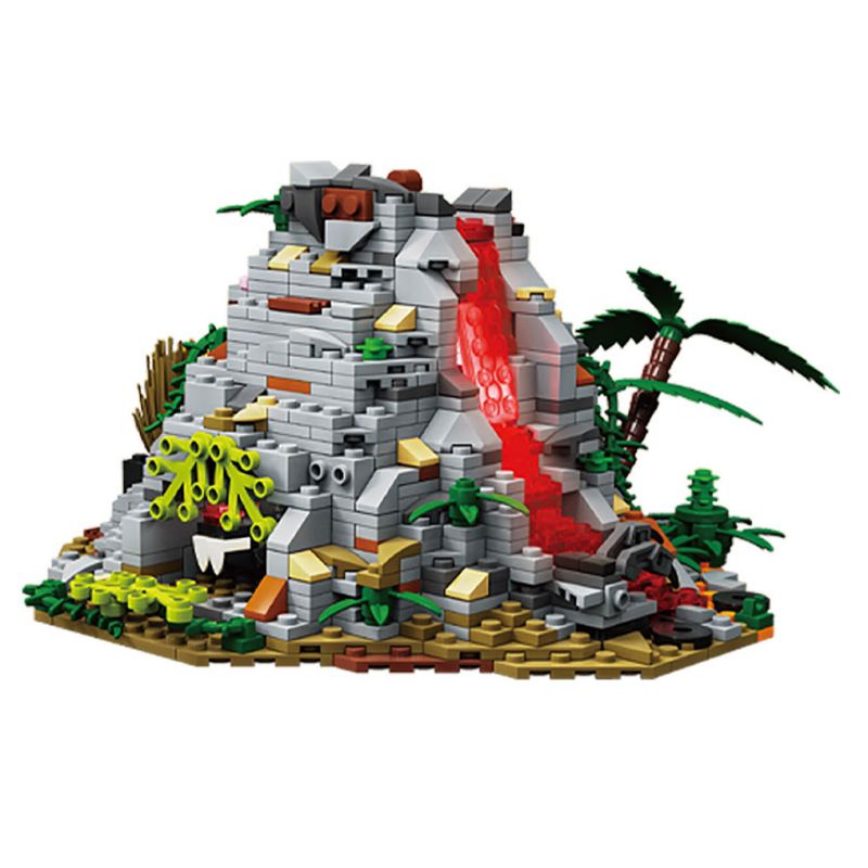 KAIDO KD99009 99009 non  THẾ GIỚI KHỦNG LONG THOÁT KHỎI VỎ 3 MÔ HÌNH VELOCIRAPTOR ANKYLOSAURUS TRICERATOPS bộ đồ chơi xếp lắp ráp ghép mô hình DINOSAUR WORLD 1488 khối