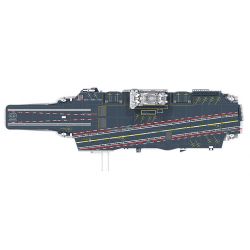 JIESTAR FF40010 40010 non  TÀU SÂN BAY PHÚC KIẾN bộ đồ chơi xếp lắp ráp ghép mô hình Military Army PLA.NAVY FUJIAN Quân Sự Bộ Đội 3168 khối