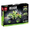 LEDIPIN 3033 non  JAI ALAI RUSH XE TẢI QUÁI VẬT XANH bộ đồ chơi xếp lắp ráp ghép mô hình  SUPERCROES Kỹ Thuật Công Nghệ Cao Mô Hình Phương Tiện 349 khối