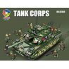 JIQILE 42044 non  XE TĂNG CHEETAH T5 8 TỔ HỢP bộ đồ chơi xếp lắp ráp ghép mô hình Military Army Quân Sự Bộ Đội 982 khối