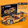 JIQILE 48016 non  ĐUA XE KÉO LÙI LÂU NĂM bộ đồ chơi xếp lắp ráp ghép mô hình  Kỹ Thuật Công Nghệ Cao Mô Hình Phương Tiện 483 khối