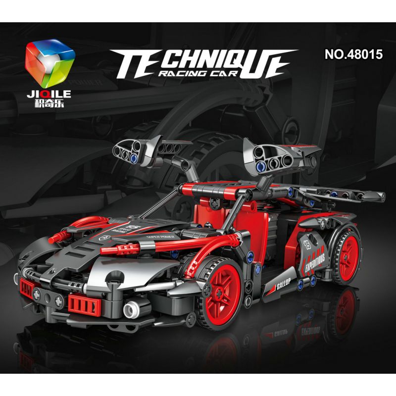 JIQILE 48015 non  XE THỂ THAO APOLLO bộ đồ chơi xếp lắp ráp ghép mô hình  Kỹ Thuật Công Nghệ Cao Mô Hình Phương Tiện 527 khối