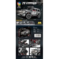 JIQILE 49008 non  XE ĐỊA HÌNH BIG tỷ lệ 1:10 bộ đồ chơi xếp lắp ráp ghép mô hình  Kỹ Thuật Công Nghệ Cao Mô Hình Phương Tiện 1998 khối