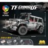 JIQILE 49008 non  XE ĐỊA HÌNH BIG tỷ lệ 1:10 bộ đồ chơi xếp lắp ráp ghép mô hình  Kỹ Thuật Công Nghệ Cao Mô Hình Phương Tiện 1998 khối