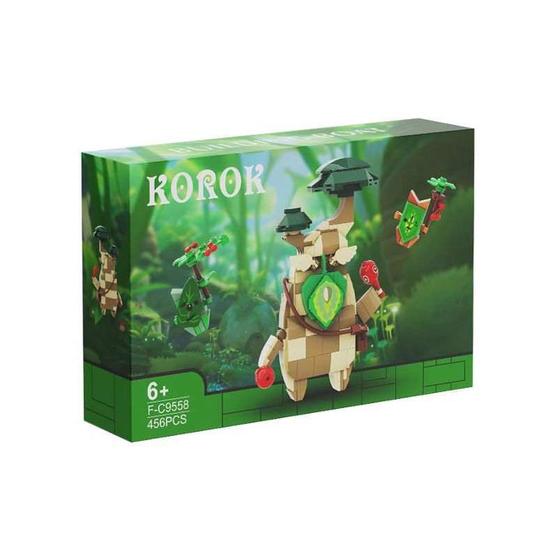 F-C9558 C9558 9558 FC9558 non  ZELDA VUA YAHAHA bộ đồ chơi xếp lắp ráp ghép mô hình Movie & Game KOROK Phim Và Trò Chơi 456 khối