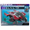 MEGA BLOKS HHC43 non  HALO NGƯỜI VẬN CHUYỂN MA bộ đồ chơi xếp lắp ráp ghép mô hình Movie & Game HALO BANISHED PHANTOM Phim Và Trò Chơi 1198 khối