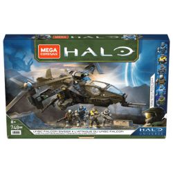 MEGA BLOKS HDP62 non  HALO CHIM ƯNG VƯƠN TỚI bộ đồ chơi xếp lắp ráp ghép mô hình Movie & Game HALO UNSC FALCON SWEEP Phim Và Trò Chơi 748 khối
