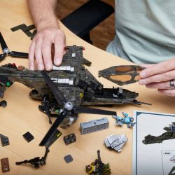 MEGA BLOKS HDP62 non  HALO CHIM ƯNG VƯƠN TỚI bộ đồ chơi xếp lắp ráp ghép mô hình Movie & Game HALO UNSC FALCON SWEEP Phim Và Trò Chơi 748 khối