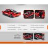 IM.MASTER QIHUI 5820 non  BẬC THẦY MÁY MÓC XE THỂ THAO DODGE CHALLENGER bộ đồ chơi xếp lắp ráp ghép mô hình  Kỹ Thuật Công Nghệ Cao Mô Hình Phương Tiện 548 khối
