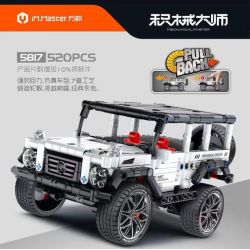 IM.MASTER QIHUI 5817 non  BẬC THẦY MÁY MÓC XE KÉO LÙI MERCEDES-BENZ BIG bộ đồ chơi xếp lắp ráp ghép mô hình  Kỹ Thuật Công Nghệ Cao Mô Hình Phương Tiện 520 khối