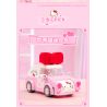 KEEPPLEY K20805 20805 non  XE SANRIO Ô TÔ MINI HELLO KITTY bộ đồ chơi xếp lắp ráp ghép mô hình