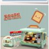 TOP TOY TC1902 1902 non  THIẾT BỊ CỔ ĐIỂN MÁY NƯỚNG BÁNH MÌ bộ đồ chơi xếp lắp ráp ghép mô hình RETRO TOASTE 400 khối