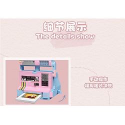 TOP TOY TC1902 1902 non  THIẾT BỊ CỔ ĐIỂN MÁY NƯỚNG BÁNH MÌ bộ đồ chơi xếp lắp ráp ghép mô hình RETRO TOASTE 400 khối