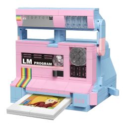 TOP TOY TC1901 1901 non  THIẾT BỊ RETRO MÁY ẢNH bộ đồ chơi xếp lắp ráp ghép mô hình 400 khối