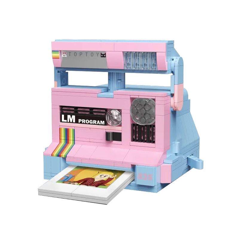 TOP TOY TC1901 1901 non  THIẾT BỊ RETRO MÁY ẢNH bộ đồ chơi xếp lắp ráp ghép mô hình 400 khối