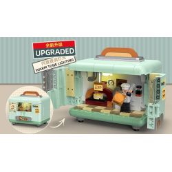 TOP TOY TC1901 1901 non  THIẾT BỊ RETRO MÁY ẢNH bộ đồ chơi xếp lắp ráp ghép mô hình 400 khối