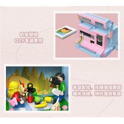 TOP TOY TC1901 1901 non  THIẾT BỊ RETRO MÁY ẢNH bộ đồ chơi xếp lắp ráp ghép mô hình 400 khối