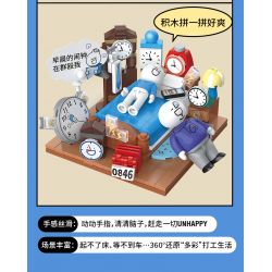 TOP TOY 16005 non  ĐỘNG VẬT XÃ HỘI XIAOLAN CHĂN BÔNG YÊU TÔI RẤT NHIỀU bộ đồ chơi xếp lắp ráp ghép mô hình Movie & Game Phim Và Trò Chơi