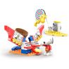 LINOOS LN8047 8047 non  RẠP XIẾC CỦA SNOOPY HÌNH THANG bộ đồ chơi xếp lắp ráp ghép mô hình Movie & Game Phim Và Trò Chơi 83 khối