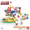 LINOOS LN8042 8042 non  RẠP XIẾC CỦA SNOOPY VÒNG QUAY bộ đồ chơi xếp lắp ráp ghép mô hình Movie & Game Phim Và Trò Chơi 379 khối