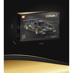 STAR REWARD X220907 220907 non  PAGANI ZONDA R tỷ lệ 1:8 bộ đồ chơi xếp lắp ráp ghép mô hình  Kỹ Thuật Công Nghệ Cao Mô Hình Phương Tiện 4500 khối