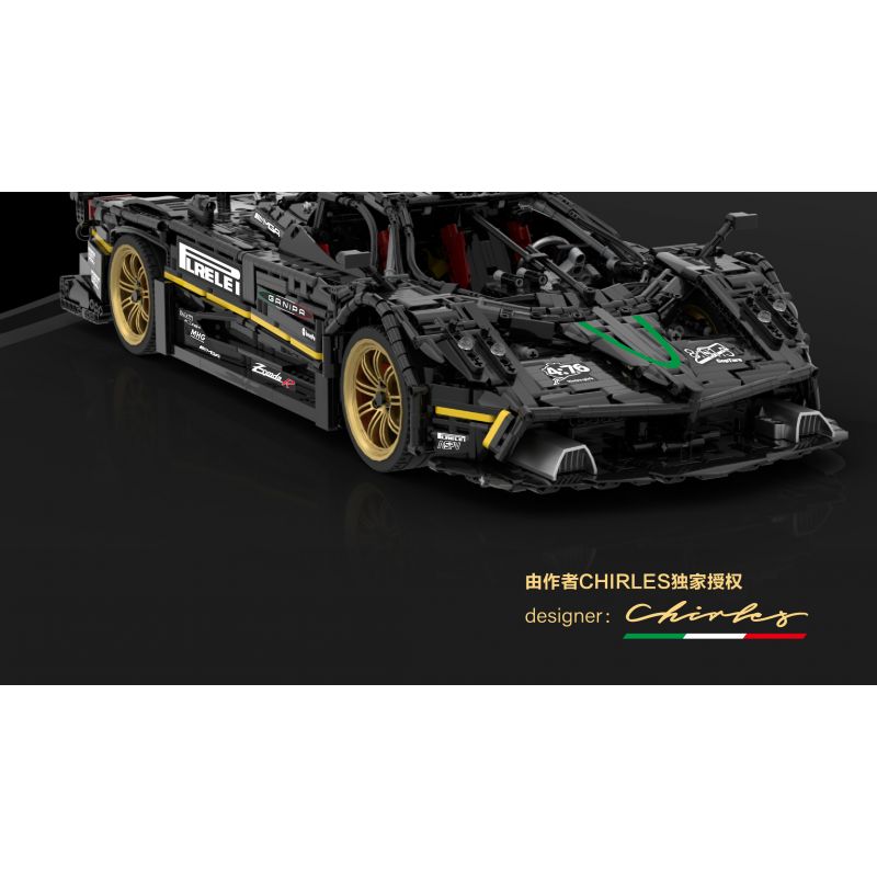 STAR REWARD X220907 220907 non  PAGANI ZONDA R tỷ lệ 1:8 bộ đồ chơi xếp lắp ráp ghép mô hình  Kỹ Thuật Công Nghệ Cao Mô Hình Phương Tiện 4500 khối