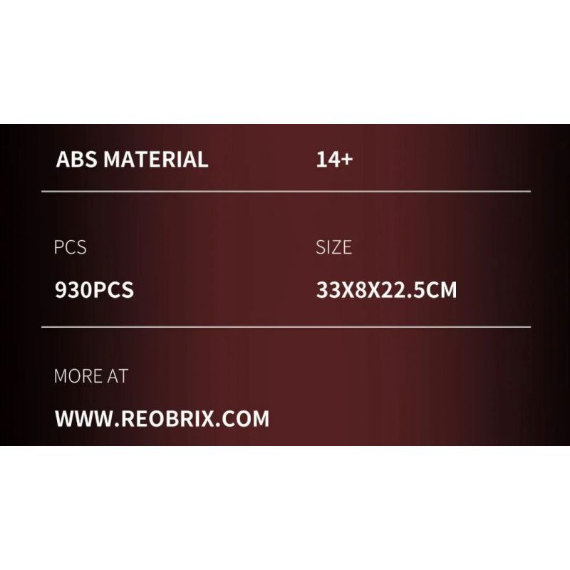 REOBRIX 33003 non  KHỦNG LONG CƠ KHÍ BA BIẾN HÌNH TRICERATOPS XE TĂNG BỌC THÉP MECHA bộ đồ chơi xếp lắp ráp ghép mô hình Creator MECHA DINO MECHA TRICERATOPS Sáng Tạo 930 khối