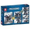REOBRIX 33002 non  BA LOÀI KHỦNG LONG CƠ KHÍ BIẾN HÌNH TYRANNOSAURUS REX DINOSAUR MECHA bộ đồ chơi xếp lắp ráp ghép mô hình Creator MECHA DINO MECHA REX Sáng Tạo 940 khối