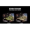 FORANGE FC4003 4003 non  VŨ KHÍ OVERLORD XE TĂNG HẠNG NẶNG TIGER bộ đồ chơi xếp lắp ráp ghép mô hình Military Army TIGER HEAVY TANK Quân Sự Bộ Đội 385 khối