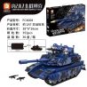 FORANGE FC4008 4008 non  VŨ KHÍ OVERLORD XE TĂNG CHIẾN ĐẤU CHỦ LỰC LEOPARD 2A7 bộ đồ chơi xếp lắp ráp ghép mô hình Military Army LEOPARD 2A7 MAIN BATTLE TANK Quân Sự Bộ Đội 352 khối