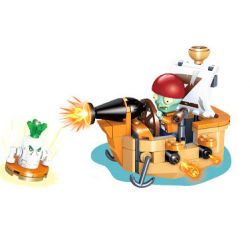 GUDI 60014 non  PLANTS VS. ZOMBIES 4 LOẠI PHƯƠNG TIỆN bộ đồ chơi xếp lắp ráp ghép mô hình Movie & Game Phim Và Trò Chơi 607 khối