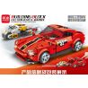 MINGDI LEIBAO 10131 non  MÁY PHÓNG XE FERRARI bộ đồ chơi xếp lắp ráp ghép mô hình Racers Đua Tốc Độ 407 khối