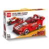 MINGDI LEIBAO 10130 non  XE PHÓNG MÀU ĐỎ bộ đồ chơi xếp lắp ráp ghép mô hình Racers Đua Tốc Độ 426 khối