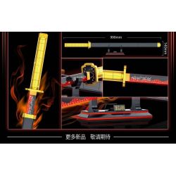 DK 1522 non  THEO VẬN MỆNH ĐẤT NƯỚC BÁNH KIẾM MỘT NGÀY bộ đồ chơi xếp lắp ráp ghép mô hình Movie & Game Phim Và Trò Chơi 606 khối