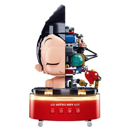 PLEYERID M38-P8008 P8008 8008 M38P8008 38-P8008 non  CẬU BÉ ASTRO NHỮNG ANH HÙNG NHỎ CỦA TRÁI ĐẤT HỘP NHẠC bộ đồ chơi xếp lắp ráp ghép mô hình Movie & Game Phim Và Trò Chơi