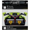 LE YI 86003 non  XE MUI TRẦN LAMBORGHINI V12 VISION GT tỷ lệ 1:16 bộ đồ chơi xếp lắp ráp ghép mô hình Creator Sáng Tạo 668 khối