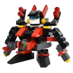 GUDI 9902 non  PINBALL MEN BỌ CẠP MÁU bộ đồ chơi xếp lắp ráp ghép mô hình 74 khối