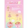 SEMBO 615024 non  THÚ CƯNG ĐÔNG LẠNH DỄ THƯƠNG DÂU TÂY MÀU HỒNG VÀ ĐÈN BÁNH PUDDING LẤP LÁNH bộ đồ chơi xếp lắp ráp ghép mô hình 95 khối