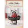 LOZ 1300 non  BÓ HOA BOBO HỒNG ĐỎ CỔ ĐIỂN bộ đồ chơi xếp lắp ráp ghép mô hình Creator Sáng Tạo 305 khối